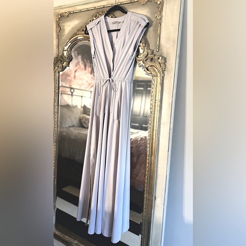 COPY - ATHLETA Mara Maxi Dress - dusty violet XS